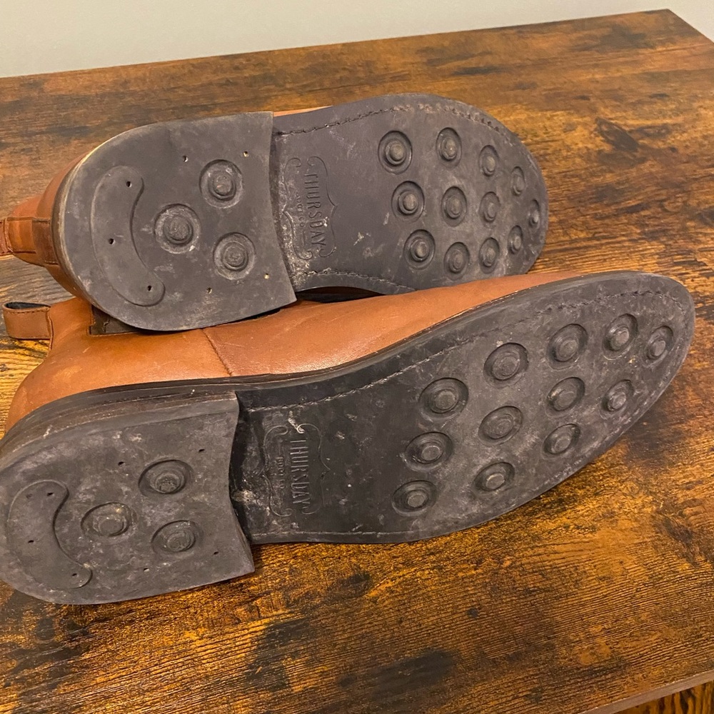 Thursday Boot Company Chestnut Leather Chelsea Boots - Picture 5 of 7